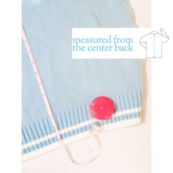 Baby Blue Cable Knit Vest by MANFINITY - Picture 5 of 5